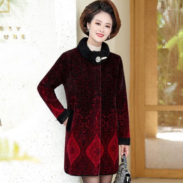 loose plus size women winter woolen coat 2020 new thick warm comfortable imitation mink women long coat1, Black
loose plus size women winter woolen coat 2020 new thick warm comfortable imitation mink women long coat1, Black