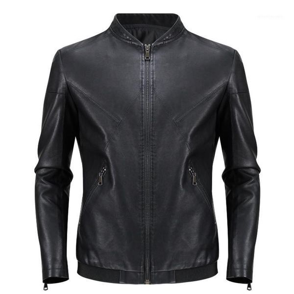 men's fur & faux autumn winter fashion men leather jacket jaqueta couro casual mens jackets and coats brand design motorcycle jacket1, Black
men's fur & faux autumn winter fashion men leather jacket jaqueta couro casual mens jackets and coats brand design motorcycle jacket1, Black