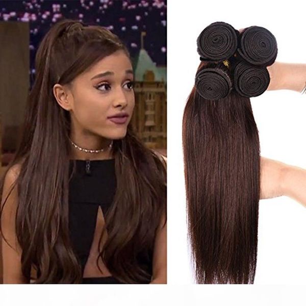 elibess hair - virgin medium auburn straight human hair weaves 3 bundles 100g per piece pure color 2#, Black
elibess hair - virgin medium auburn straight human hair weaves 3 bundles 100g per piece pure color 2#, Black