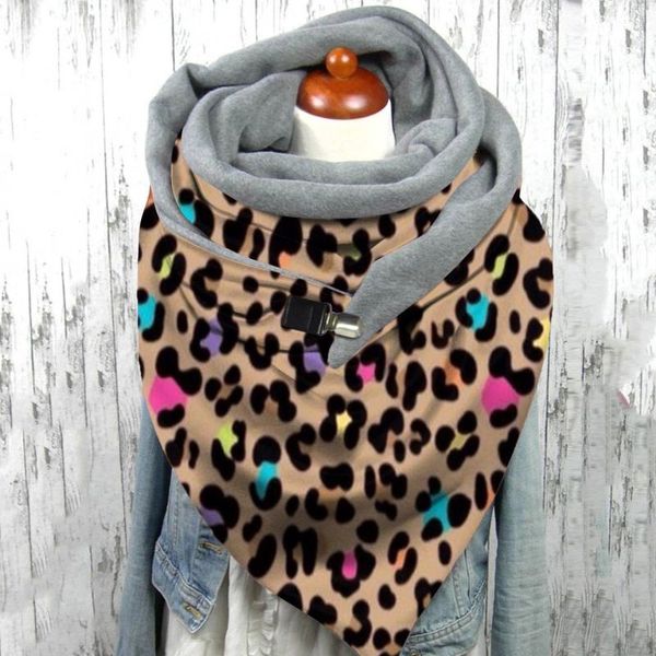 scarves 2021 leopard winter women scarf fashion retro female multi-purpose shawl button wrap warm shawls windproof face cover, Blue;gray
scarves 2021 leopard winter women scarf fashion retro female multi-purpose shawl button wrap warm shawls windproof face cover, Blue;gray