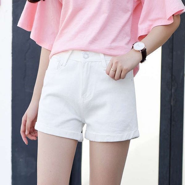 curled and versatile denim shorts women's summer thin white high waisted slim fit korean wide leg large skinny pants, Blue
curled and versatile denim shorts women's summer thin white high waisted slim fit korean wide leg large skinny pants, Blue