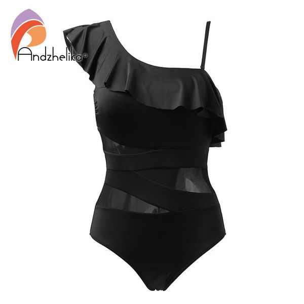 andzhelika one piece swimsuit women swimwear one shoulder swimwear ruffle mesh bodysuits beach swim suit bathing suit y200319, White;black
andzhelika one piece swimsuit women swimwear one shoulder swimwear ruffle mesh bodysuits beach swim suit bathing suit y200319, White;black