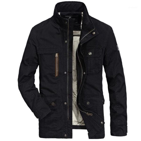 2021 winter warm jacket men parkas cotton fleece coats autumn fashion multi-pocket bomber cargo jacket plus size 5xl1, Black;brown
2021 winter warm jacket men parkas cotton fleece coats autumn fashion multi-pocket bomber cargo jacket plus size 5xl1, Black;brown