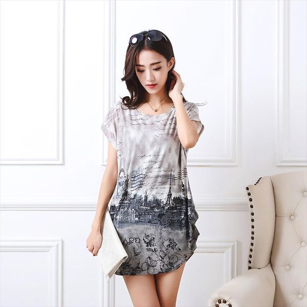 2020 summer women casual print fashion short sleeve t shirt amp; tees pullover loose fashion tunic plus size l 5xl, White
2020 summer women casual print fashion short sleeve t shirt amp; tees pullover loose fashion tunic plus size l 5xl, White