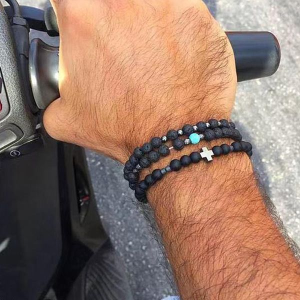 men jewelry gifts lava stone beads bracelets bransoletka pulseras mujer moda 2020 charm bileklik bracelets jewelry for men women1, Golden;silver
men jewelry gifts lava stone beads bracelets bransoletka pulseras mujer moda 2020 charm bileklik bracelets jewelry for men women1, Golden;silver