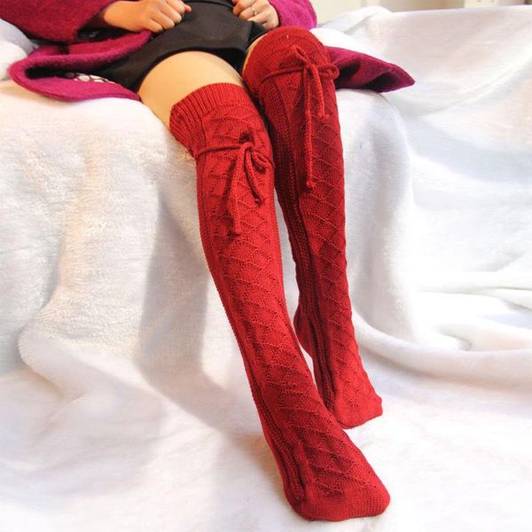 socks & hosiery women stocking over knee knitted plaid thigh high long boot stockings bowknot, Black;white
socks & hosiery women stocking over knee knitted plaid thigh high long boot stockings bowknot, Black;white