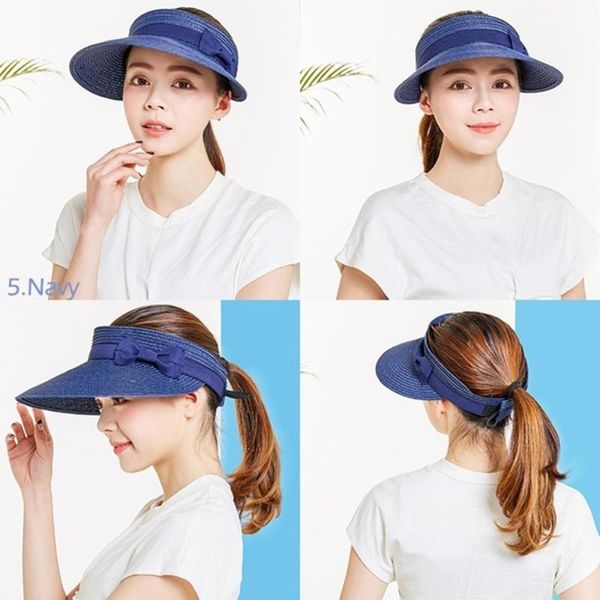 wide brim hats straw hat breathable summer sports, Blue;gray
wide brim hats straw hat breathable summer sports, Blue;gray