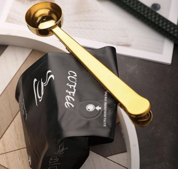 spoons stainless steel coffee measuring spoon with sealing clip kitchen baking scale spoon seasoning milk powder ice cream spoon
spoons stainless steel coffee measuring spoon with sealing clip kitchen baking scale spoon seasoning milk powder ice cream spoon