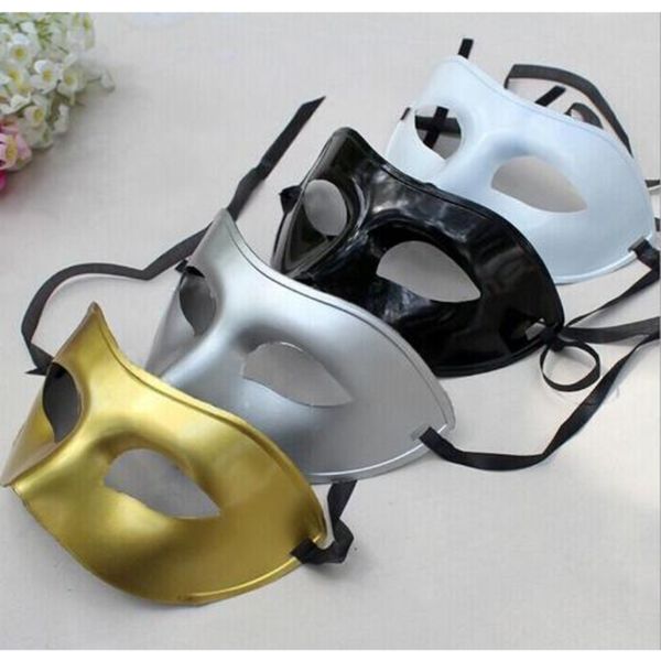 men's fancy dress venetian masquerade masks plastic half face mask optional multi-color (black, white, gold, silver)outletpbjb
men's fancy dress venetian masquerade masks plastic half face mask optional multi-color (black, white, gold, silver)outletpbjb