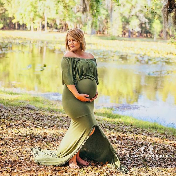 green women maternity pography dress floor length long mother pregnancy for po shoot1 dresses, White
green women maternity pography dress floor length long mother pregnancy for po shoot1 dresses, White