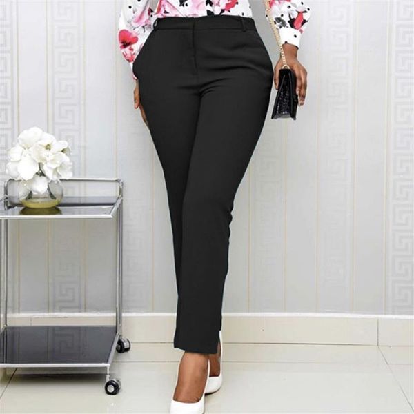 women's pants & capris spring autumn women's office high waist long slim elastic belt zipper fit england style trousers pants1, Black;white
women's pants & capris spring autumn women's office high waist long slim elastic belt zipper fit england style trousers pants1, Black;white