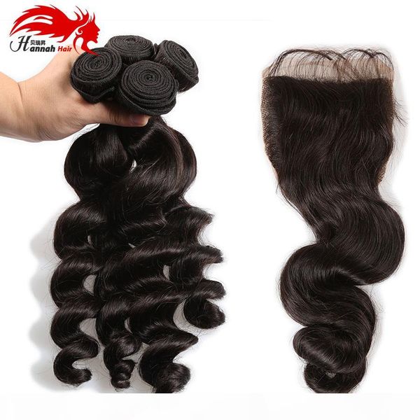 hannah product malaysian virgin hair with closure loose wave with closure 3 bundles with closure unprocessed virgin hair bundles, Black
hannah product malaysian virgin hair with closure loose wave with closure 3 bundles with closure unprocessed virgin hair bundles, Black