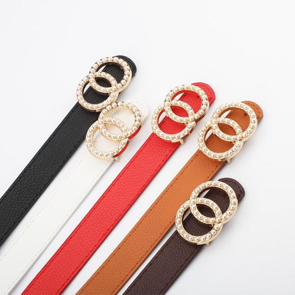 new women belt imitation leather inlaid pearl buckle simple dress accessorize jeans with double round buttons for girls belt, Black;brown 
new women belt imitation leather inlaid pearl buckle simple dress accessorize jeans with double round buttons for girls belt, Black;brown