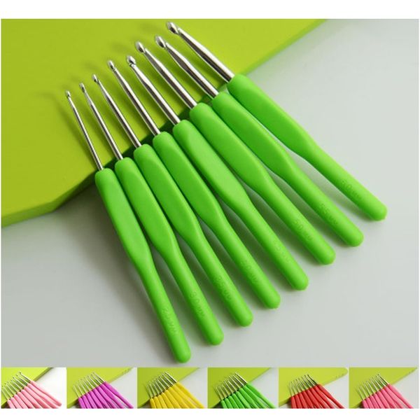 набор из 8 вязальных крючком инструмента набор с мягкой ручкой алюминиевый крючок красочный набор h wmttjo 
набор из 8 вязальных крючком инструмента набор с мягкой ручкой алюминиевый крючок красочный набор h wmttjo