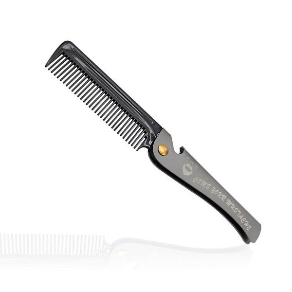 1 pcs mens womens beauty handmade folding pocket clip hair moustache beard stainless steel comb for men styling tools bbyzjg, Silver
1 pcs mens womens beauty handmade folding pocket clip hair moustache beard stainless steel comb for men styling tools bbyzjg, Silver