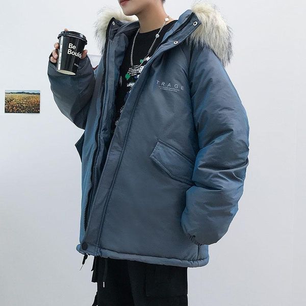 hcxy brand 2020 winter mens fur collar parkas coat new fashion hooded bread jacket for men keep warm thicken coats male1, Black
hcxy brand 2020 winter mens fur collar parkas coat new fashion hooded bread jacket for men keep warm thicken coats male1, Black