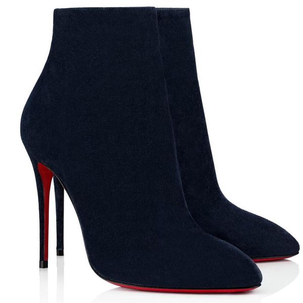 fashion women ankle boots luxury paris lady red bottom boots pointed toe & zip high heels ladies winter eloise booty eu35-43, Black
fashion women ankle boots luxury paris lady red bottom boots pointed toe & zip high heels ladies winter eloise booty eu35-43, Black