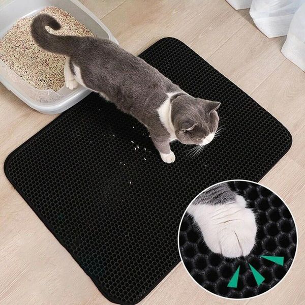 cat beds & furniture waterproof pet litter mat foldable eva double-layer cats bottom non-slip layer catcher
cat beds & furniture waterproof pet litter mat foldable eva double-layer cats bottom non-slip layer catcher