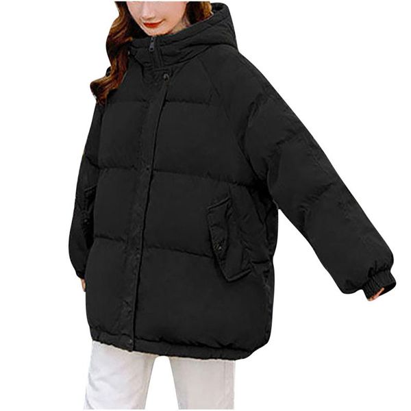 2021 winter jacket women streetwear polyester zipper straight korean padded coat warm femle parkas women hoodies jackets coats, Black;brown
2021 winter jacket women streetwear polyester zipper straight korean padded coat warm femle parkas women hoodies jackets coats, Black;brown