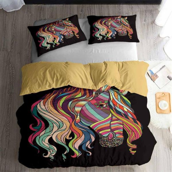 bedding sets helengili 3d set horse print duvet cover bedcloth with pillowcase bed home textiles #m371
bedding sets helengili 3d set horse print duvet cover bedcloth with pillowcase bed home textiles #m371