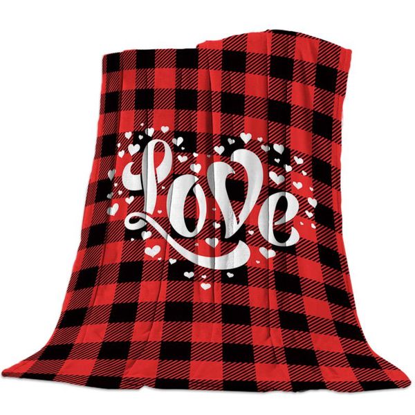 love red plaid love throw blanket portable soft blanket for sofa microfiber flannel blankets for beds
love red plaid love throw blanket portable soft blanket for sofa microfiber flannel blankets for beds