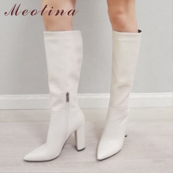meotina knee-high boots женские туфли заостренные носки толстые каблуки длинные сапоги на молнии супер высокий каблук мода сапоги зима бежев, Black
meotina knee-high boots женские туфли заостренные носки толстые каблуки длинные сапоги на молнии супер высокий каблук мода сапоги зима бежев, Black