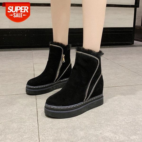 cootelilil women boots platform fashion snow boots thick bottom 4cm heels women casual shoes ankle woman warm fur winter #kj4c, Black
cootelilil women boots platform fashion snow boots thick bottom 4cm heels women casual shoes ankle woman warm fur winter #kj4c, Black