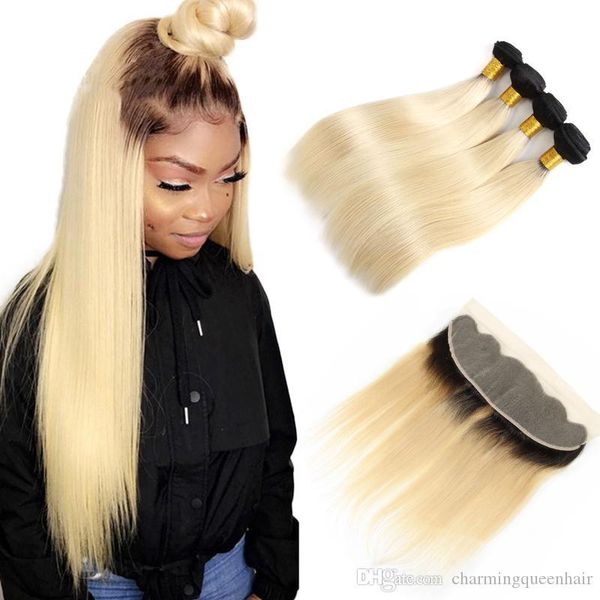1b 613 ombre straight blonde hair brazilian straight human hair bundles with frontal ombre straight frontal human hair extension, Black
1b 613 ombre straight blonde hair brazilian straight human hair bundles with frontal ombre straight frontal human hair extension, Black