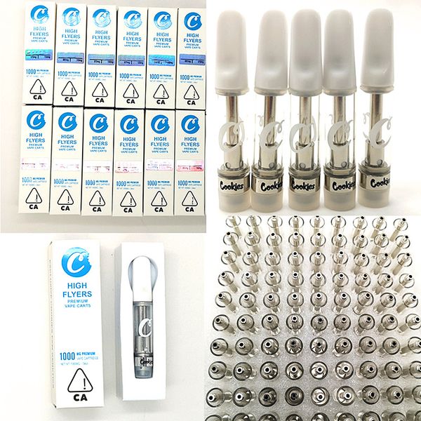 est cookies high flyers vape cartridges 0.8ml 1ml empty ceramic coil atomizers ecig vaporizer pen screw on drip tip vape carts packaging
est cookies high flyers vape cartridges 0.8ml 1ml empty ceramic coil atomizers ecig vaporizer pen screw on drip tip vape carts packaging