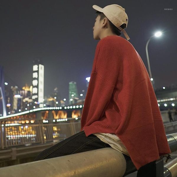 2018 retro solid color round neck bottoming shirt pullover loose sweater men's sweater autumn and winter size -xl, White;black
2018 retro solid color round neck bottoming shirt pullover loose sweater men's sweater autumn and winter size -xl, White;black