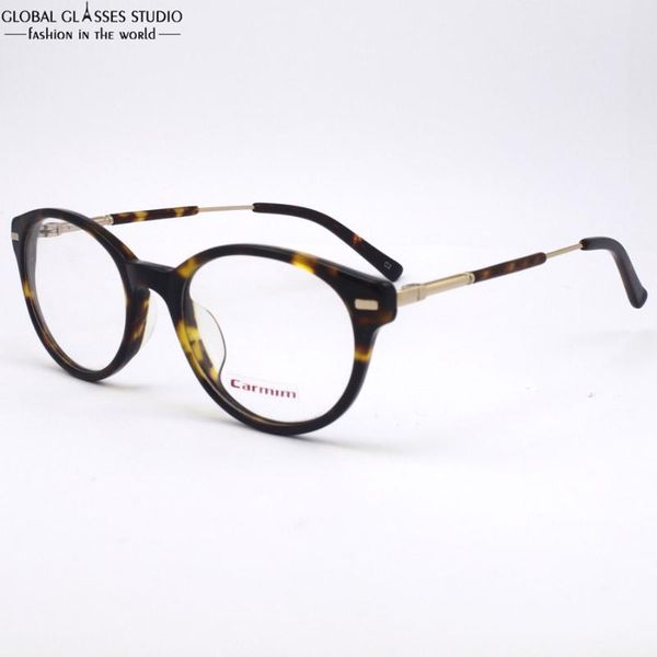 new eyeglasses lexible ultra light fashion demi large round acetate vintage optical glasses eyewear lb5505 c2, Black
new eyeglasses lexible ultra light fashion demi large round acetate vintage optical glasses eyewear lb5505 c2, Black