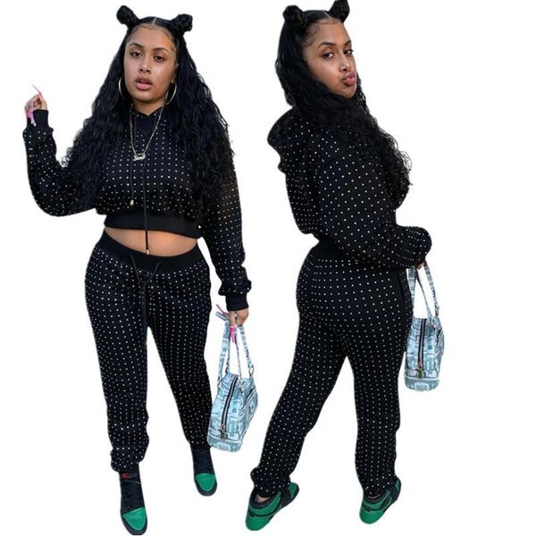 women black color suit warm 2 pieces and long pant set female fitness matching suit tracksuits, Gray
women black color suit warm 2 pieces and long pant set female fitness matching suit tracksuits, Gray