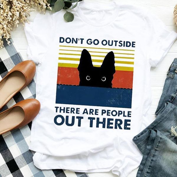 women lady cute cat cartoon striped 90s trend fall halloween print t tee womens tshirt female shirt clothes graphic t-shirt, White
women lady cute cat cartoon striped 90s trend fall halloween print t tee womens tshirt female shirt clothes graphic t-shirt, White