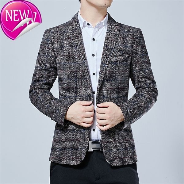 2020 new luxury classic men's casual plaid blazer autumn spring fashion brand slim fit long suit, Black
2020 new luxury classic men's casual plaid blazer autumn spring fashion brand slim fit long suit, Black