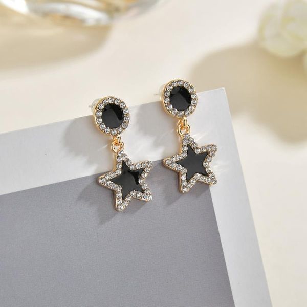 dangle & chandelier uam 2021 cute trendy black small rule geometric round star rhinestone earrings for women classic fashion party gift whol, Silver
dangle & chandelier uam 2021 cute trendy black small rule geometric round star rhinestone earrings for women classic fashion party gift whol, Silver