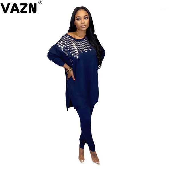 vazn 2020 untidy nature flaring daily young common fashion full sleeve long pants tracksuits slim women 2 piece set1, White
vazn 2020 untidy nature flaring daily young common fashion full sleeve long pants tracksuits slim women 2 piece set1, White