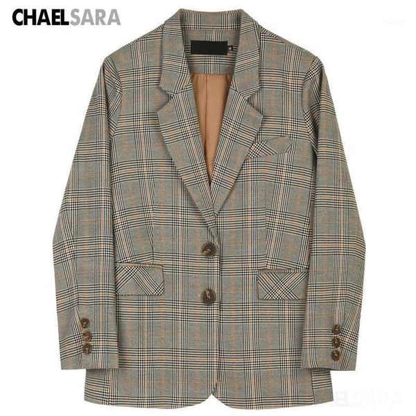 spring autumn england style plaid blazer jacket women elegant single breasted female high street loose suit coat feminino1, White;black
spring autumn england style plaid blazer jacket women elegant single breasted female high street loose suit coat feminino1, White;black