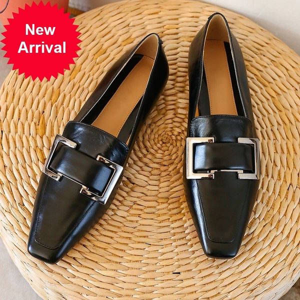2021 nova chegada primavera vero bombas couro genuno decorao dedo do p quadrado apartamentos mulher vestido sapatos qk8q, Black
2021 nova chegada primavera vero bombas couro genuno decorao dedo do p quadrado apartamentos mulher vestido sapatos qk8q, Black