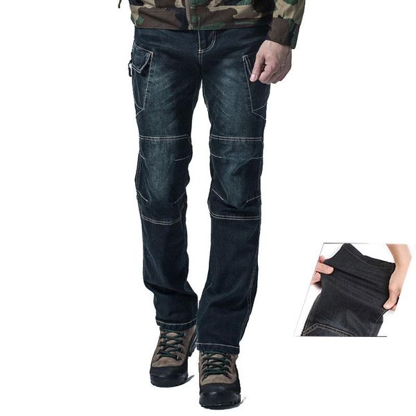 men's pants spring and autumn high-quality stretch denim tactical outdoor casual elastic waist work, Black
men's pants spring and autumn high-quality stretch denim tactical outdoor casual elastic waist work, Black