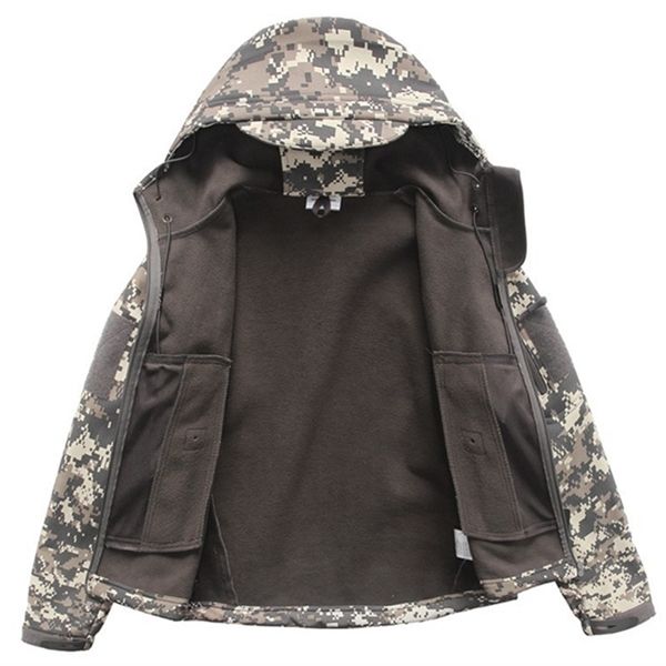 autumn winter childrens climbing thick warm soft shell coat boy girl outdoor camp riding hiking windproof waterproof camo jacket q1201, Black;brown
autumn winter childrens climbing thick warm soft shell coat boy girl outdoor camp riding hiking windproof waterproof camo jacket q1201, Black;brown