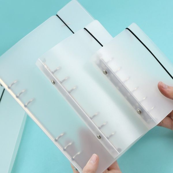 pvc a5 a6 a7 spiral notebook cover loose diary coil ring binder filler paper seperate planner receive bag card storage, Purple;pink
pvc a5 a6 a7 spiral notebook cover loose diary coil ring binder filler paper seperate planner receive bag card storage, Purple;pink