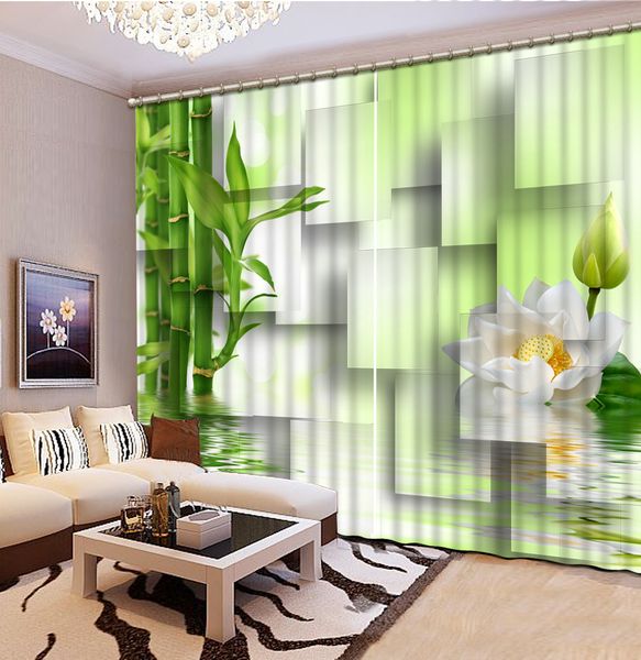 water bamboo lotus curtain luxury blackout 3d window curtains for living room bedroom drapes cortina customized size
water bamboo lotus curtain luxury blackout 3d window curtains for living room bedroom drapes cortina customized size