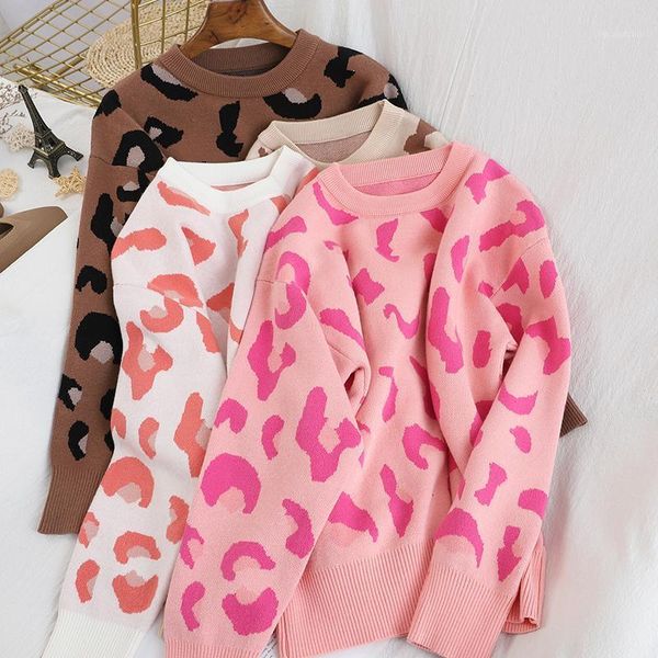 jumper casual soft female sweaters women leopard print knitted sweater fashion o neck long sleeve pullover1, White;black
jumper casual soft female sweaters women leopard print knitted sweater fashion o neck long sleeve pullover1, White;black