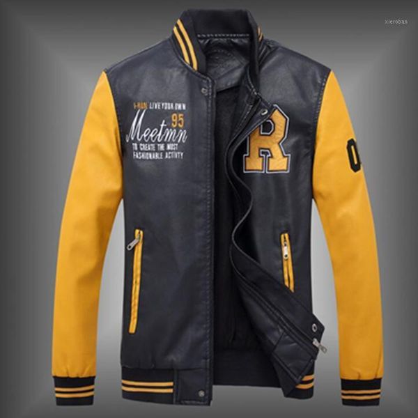 2021 fashion men's leather jackets men stand collar coats male motorcycle leather jacket casual slim brand outerwear1, Black
2021 fashion men's leather jackets men stand collar coats male motorcycle leather jacket casual slim brand outerwear1, Black