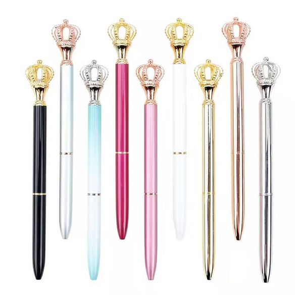 creativity crown adornment crystal pen gem ballpoint ring wedding office metal rings roller ball pens
creativity crown adornment crystal pen gem ballpoint ring wedding office metal rings roller ball pens
