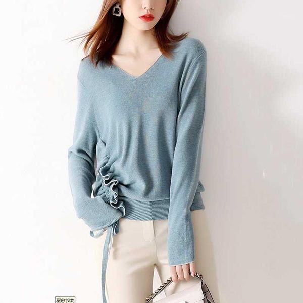timis li sweater women fall casual stretch v-neck collar fashionable stylish female knitting pullover autumn spring 1, White;black
timis li sweater women fall casual stretch v-neck collar fashionable stylish female knitting pullover autumn spring 1, White;black