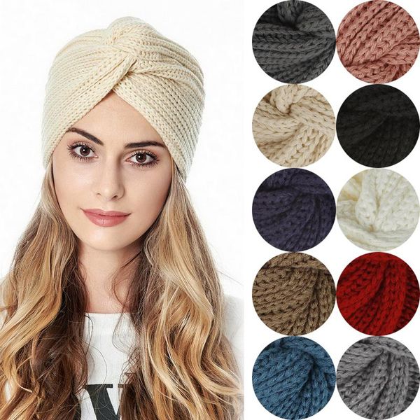 beanie/skull caps boho style women knot bandanas fashion knitting warm muslim scarf 2021 autumn winter turban cap solid color cross headscar, Blue;gray
beanie/skull caps boho style women knot bandanas fashion knitting warm muslim scarf 2021 autumn winter turban cap solid color cross headscar, Blue;gray