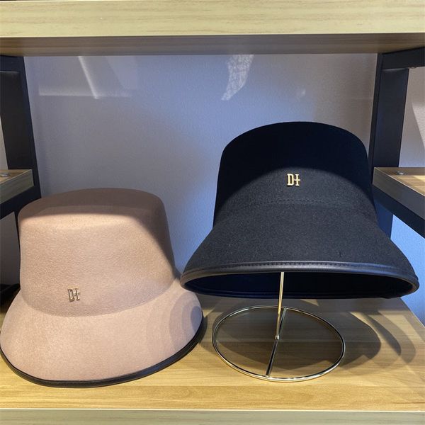 luxury hat d home fashion casual fisherman's elegant lady woolen autumn and winter new daily versatile small brim hat, Black;white
luxury hat d home fashion casual fisherman's elegant lady woolen autumn and winter new daily versatile small brim hat, Black;white