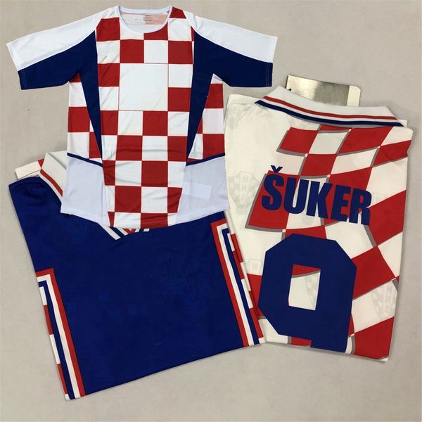 retro classic soccer jerseys simic olic boban kovac stanic soldo jarni boksic suker prosinecki national team 1998 2002 retro football shirt, Black
retro classic soccer jerseys simic olic boban kovac stanic soldo jarni boksic suker prosinecki national team 1998 2002 retro football shirt, Black