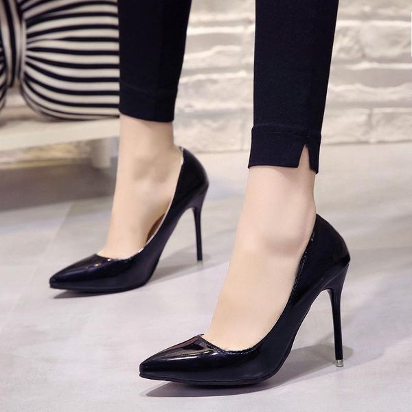womens pumps high heels shoes woman stiletto pointed toe female party office lady wedding plus size white shoes woman heel, Black
womens pumps high heels shoes woman stiletto pointed toe female party office lady wedding plus size white shoes woman heel, Black